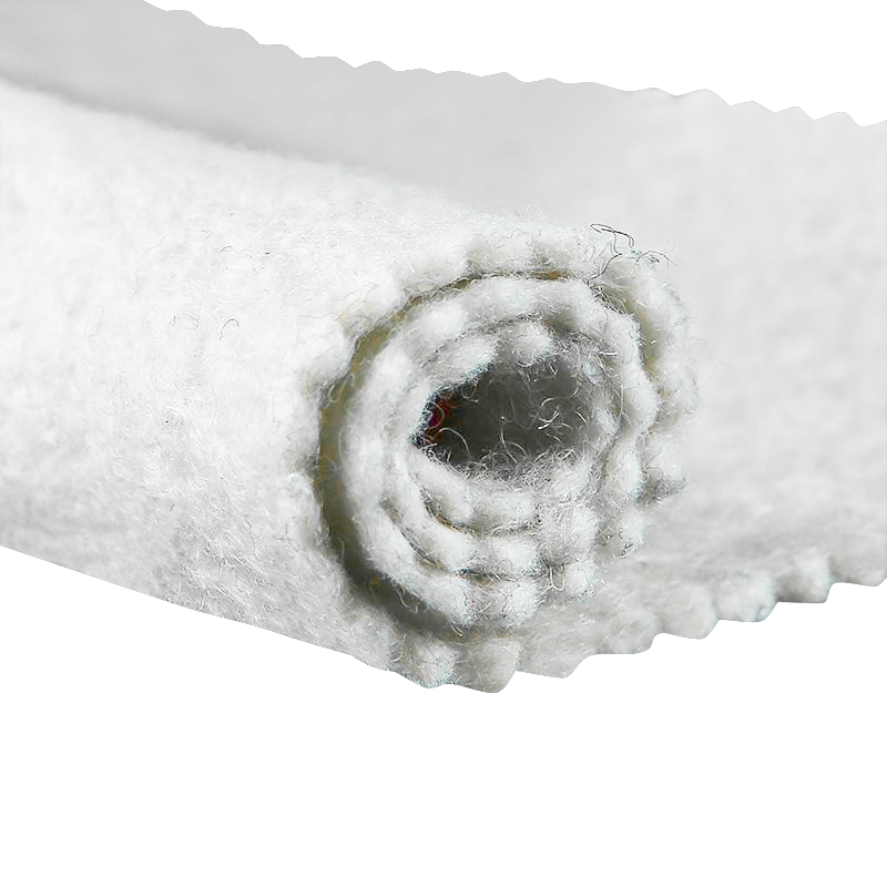 Geotextil no tejido de filamento corto de poliéster para curado de hormigón